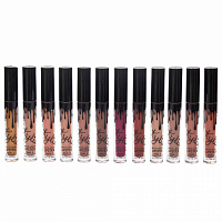 Помада жидкая матовая Kylie Jenner Matte Liquid Lipstick сборка 12 штук