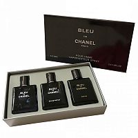 Парфюмерный набор Chanel Bleu De Chanel 3x30 ml оптом в Уфа 